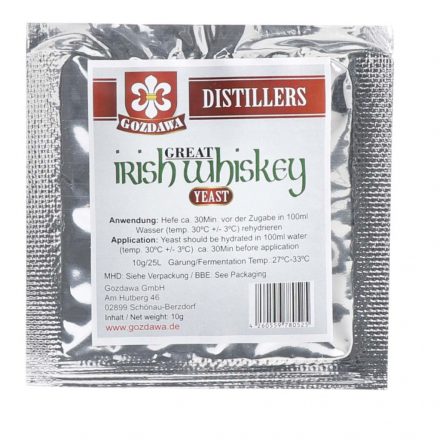 Gozdawa Irish Whiskey élesztő 10g