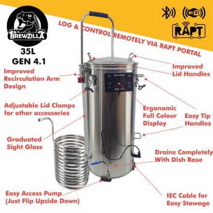 Brewzilla GEN4.1 35L sörfőzőgép