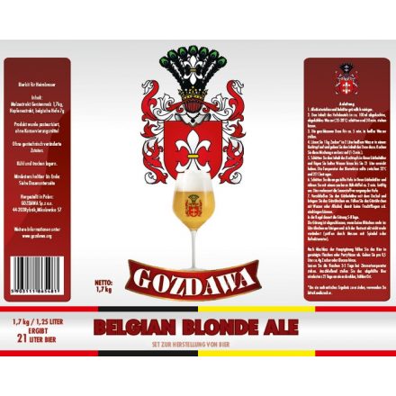 Gozdawa Expert Abbey Belgian Blonde  Kit 23L