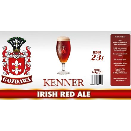 Gozdawa Irish Red Ale Brewkit 23L