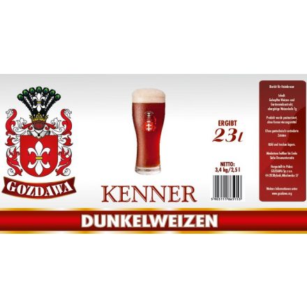 Gozdawa Expert Dunkelweizen Kit 23L